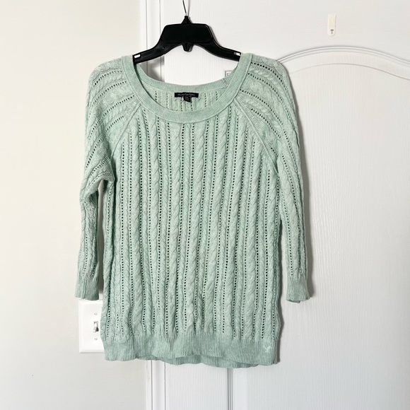 American Eagle Outfitters | light green long sleeve sweater - M - Picture 1 of 8
